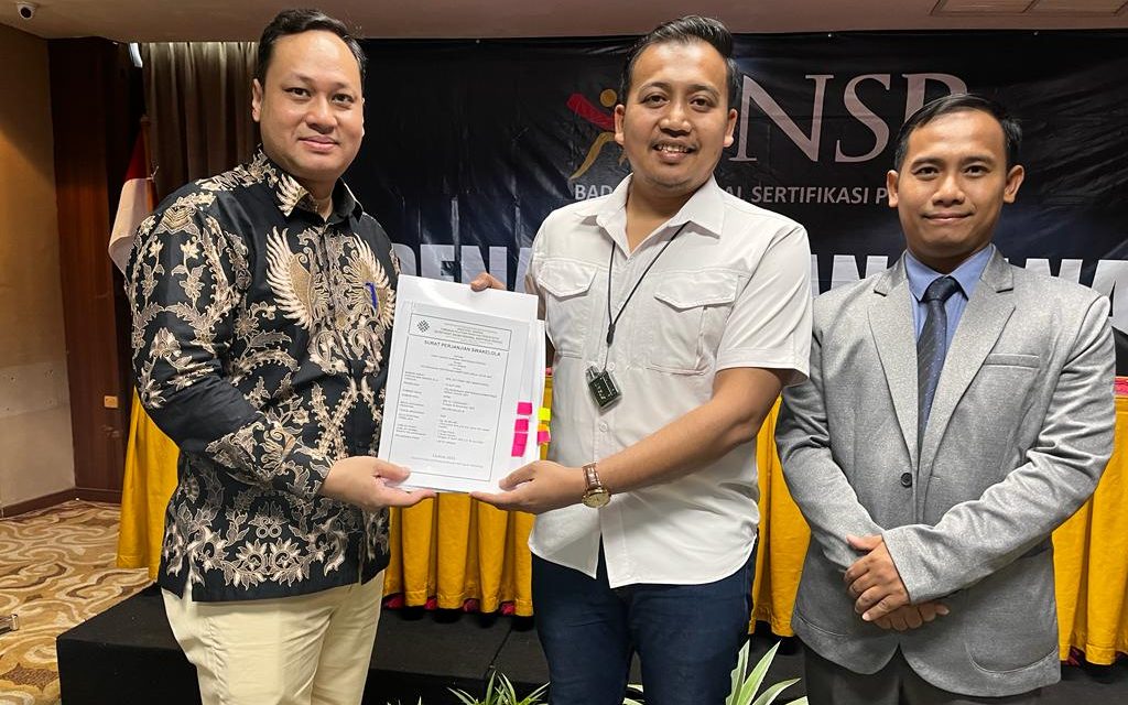 Penandatanganan Kontrak Perjanjian Swakelola antara BNSP RI dengan LSP UPGRIS