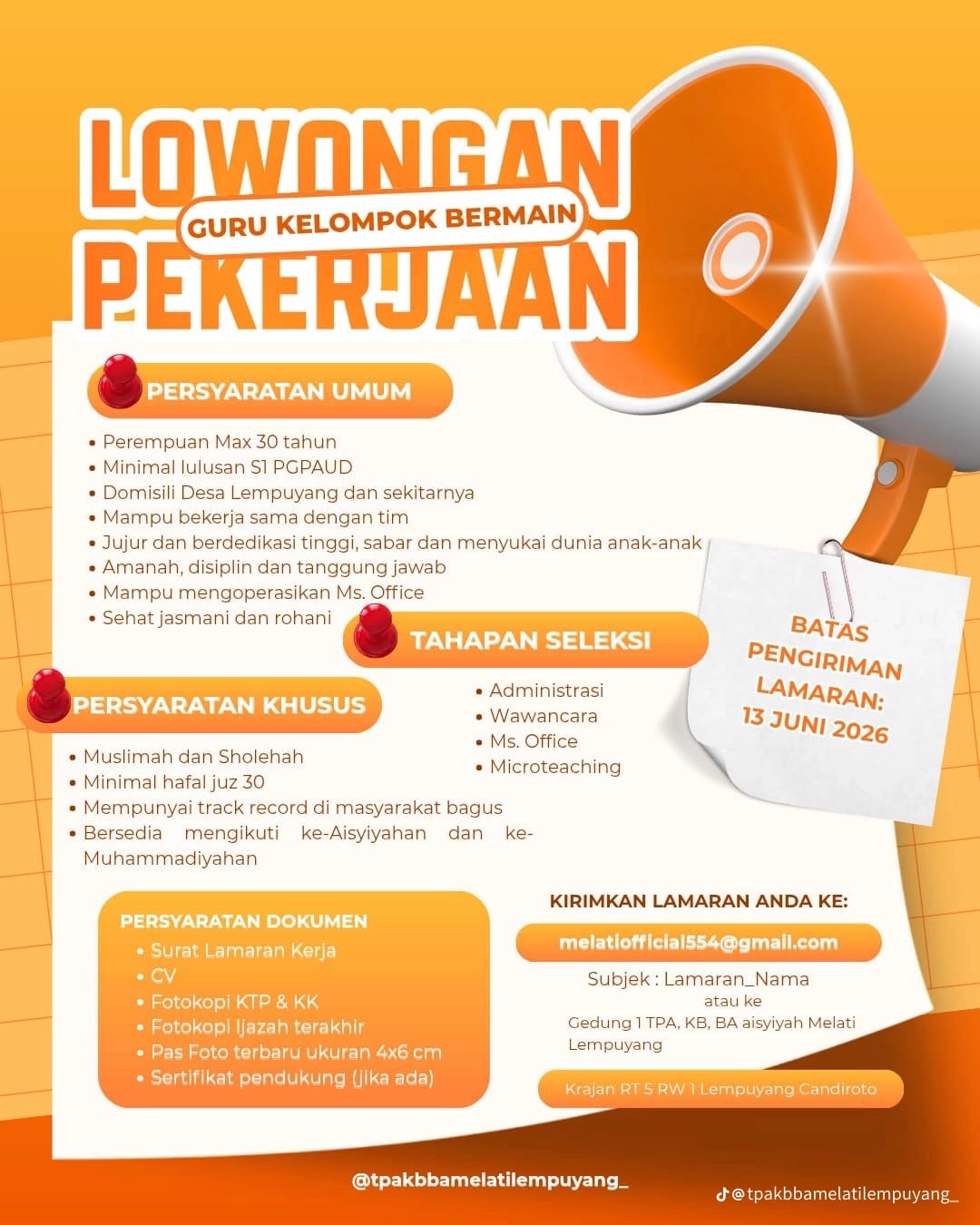 Loker PAUD 4