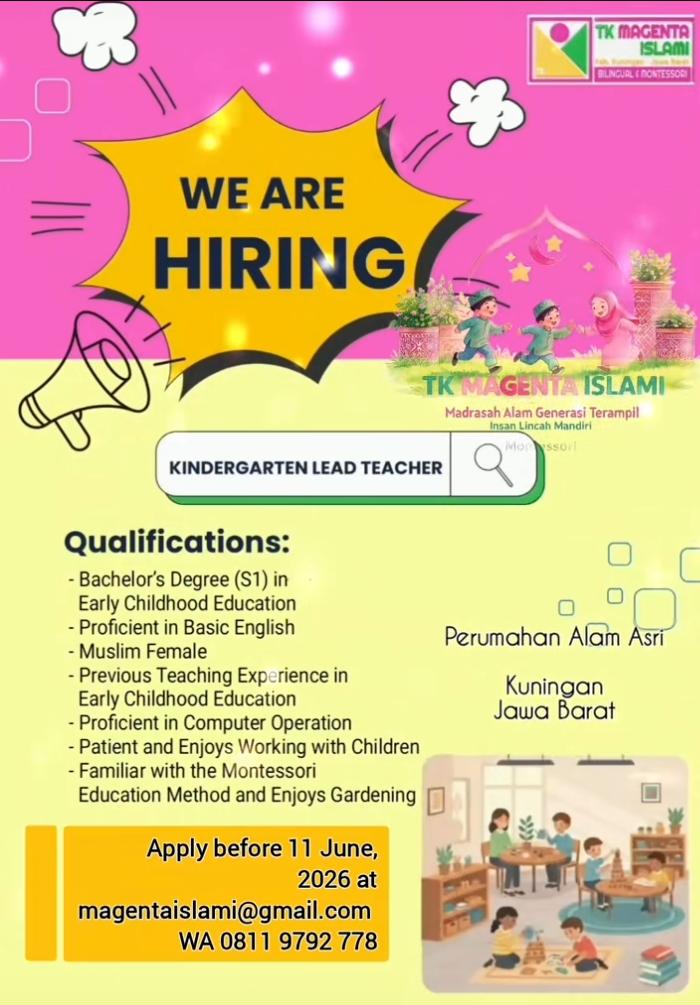 loker PAUD 7